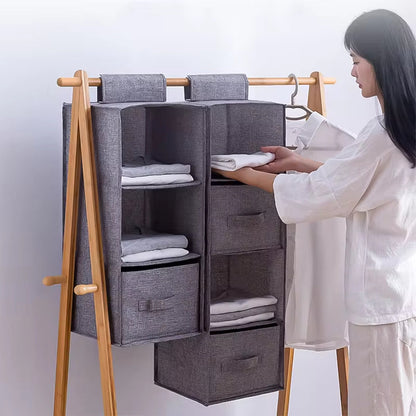 Hanging Closet Organizer with Drawers