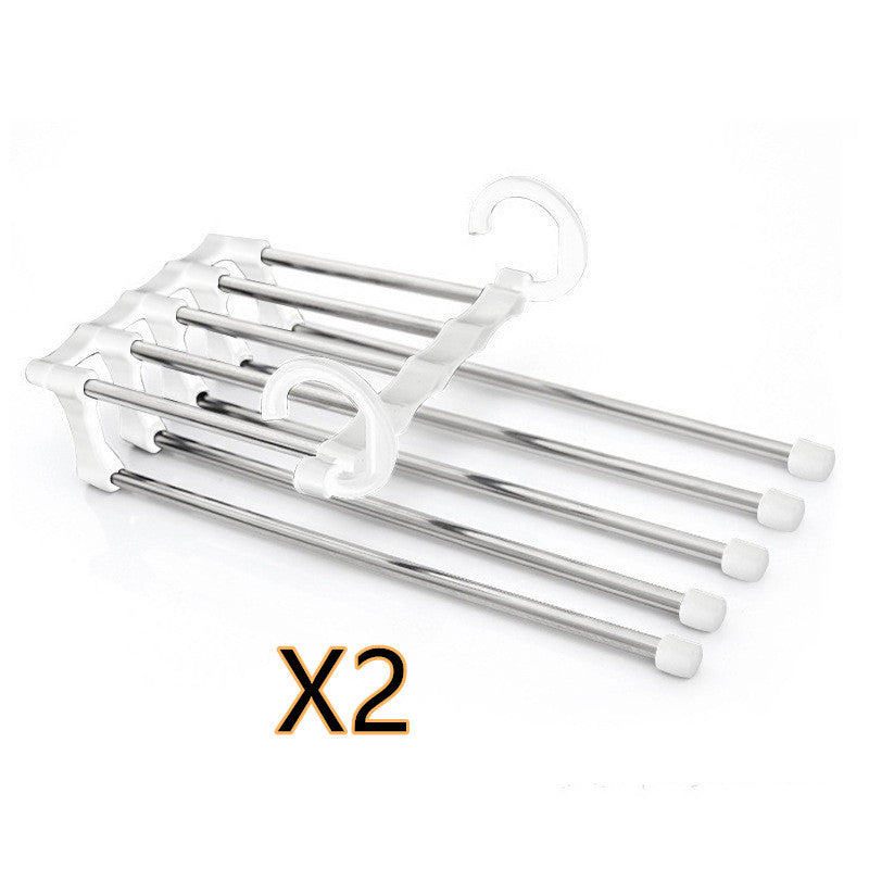 5-in-1 Space-Saving Clothes Hangers