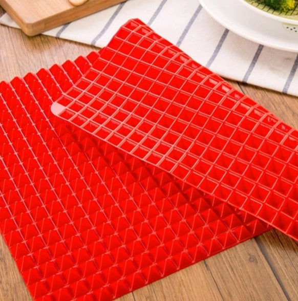 Non-Stick Silicone Pyramid Baking & Cooking Mat
