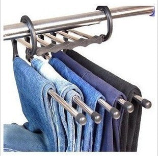 5-in-1 Space-Saving Clothes Hangers