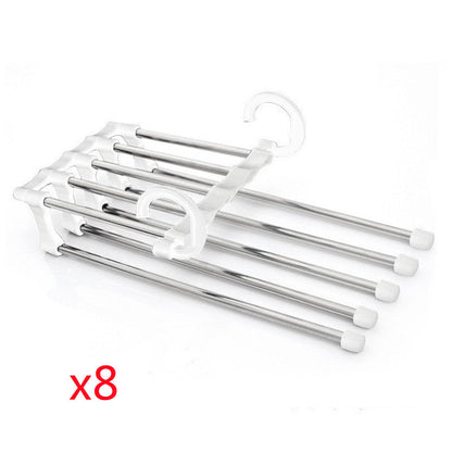 5-in-1 Space-Saving Clothes Hangers