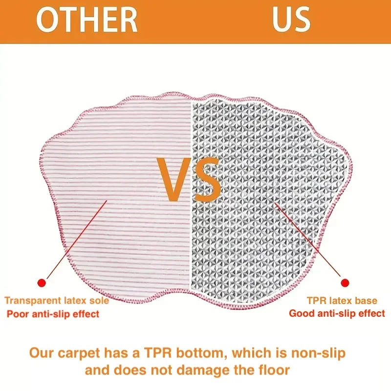 Bathroom Rugs Mats Water Absorbent Non-Slip Mat Used in Bathroom