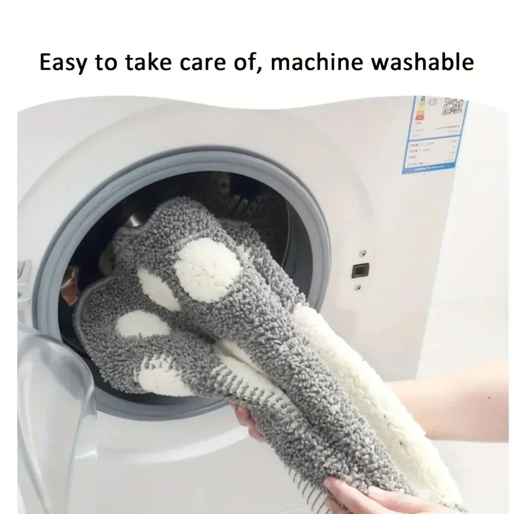 Bathroom Rugs Mats Water Absorbent Non-Slip Mat Used in Bathroom