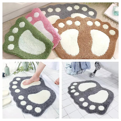Bathroom Rugs Mats Water Absorbent Non-Slip Mat Used in Bathroom