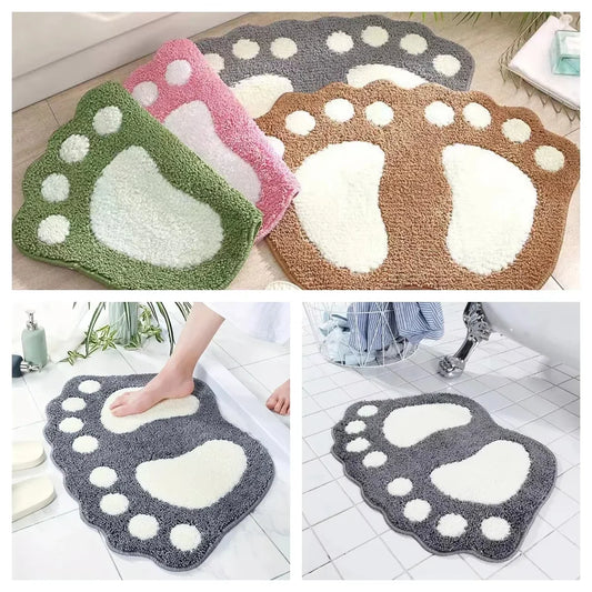 Bathroom Rugs Mats Water Absorbent Non-Slip Mat Used in Bathroom