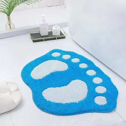 Bathroom Rugs Mats Water Absorbent Non-Slip Mat Used in Bathroom