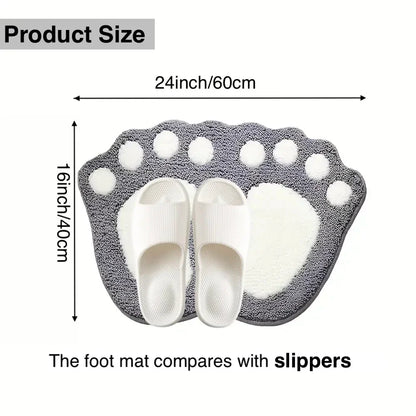 Bathroom Rugs Mats Water Absorbent Non-Slip Mat Used in Bathroom