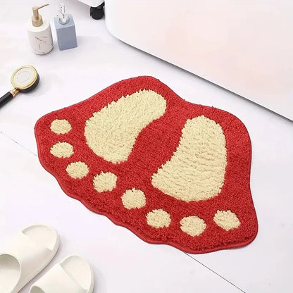 Bathroom Rugs Mats Water Absorbent Non-Slip Mat Used in Bathroom