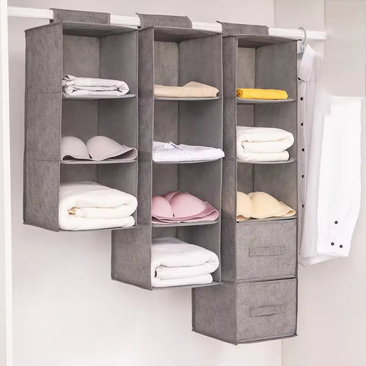 Hanging Closet Organizer with Drawers