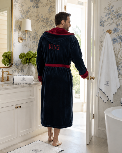 Men’s Robe with Hood – Ultra-Soft Plush Comfort for Everyday Use