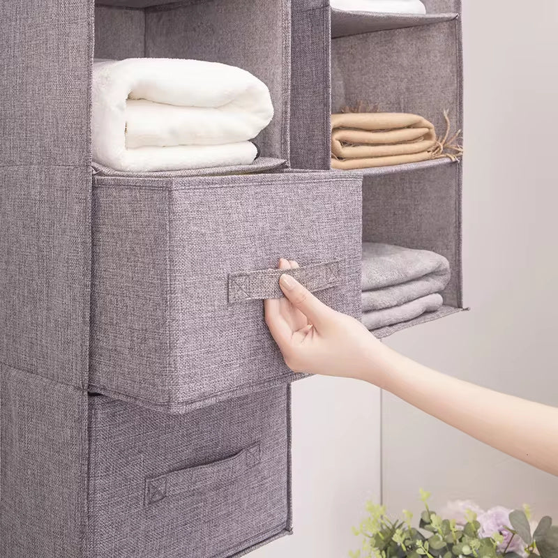 Hanging Closet Organizer with Drawers