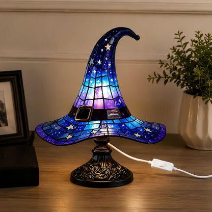 Witch Hat Gothic Night Light – Halloween Home Décor Lamp