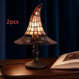 Witch Hat Gothic Night Light – Halloween Home Décor Lamp
