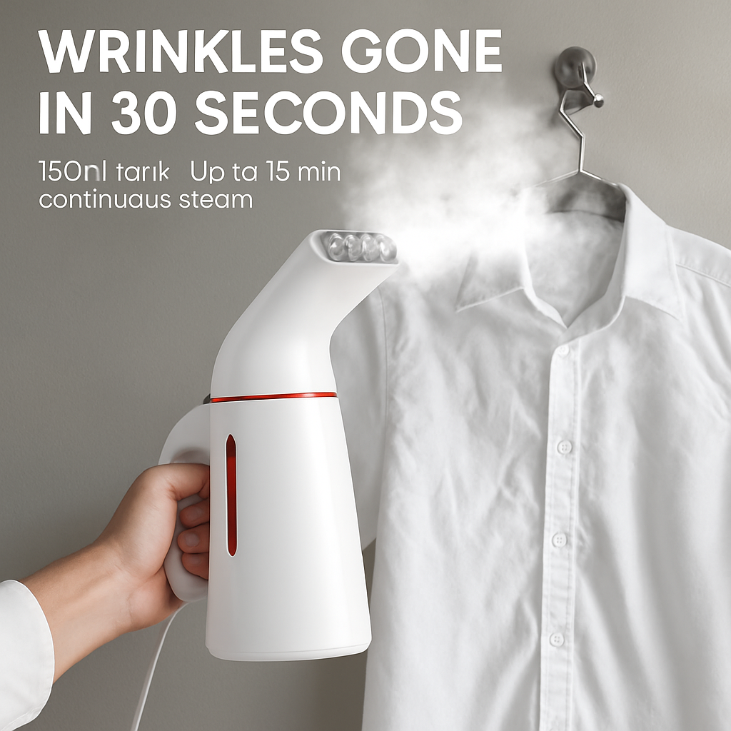 Garments Steamer Portable Handheld Travel Steamer