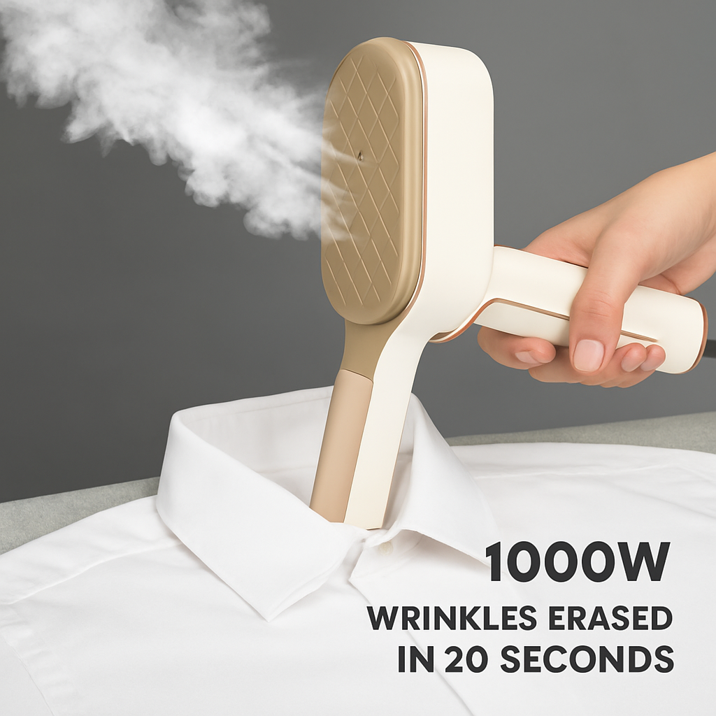 Steam Iron 3-in-1 Travel Steamer for Clothes