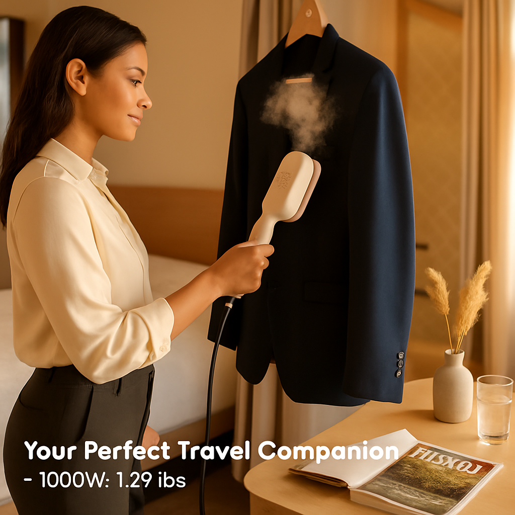 Steam Iron 3-in-1 Travel Steamer for Clothes