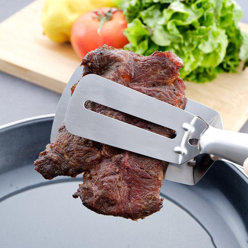 Stainless Steel Multi-Purpose Cooking Tongs