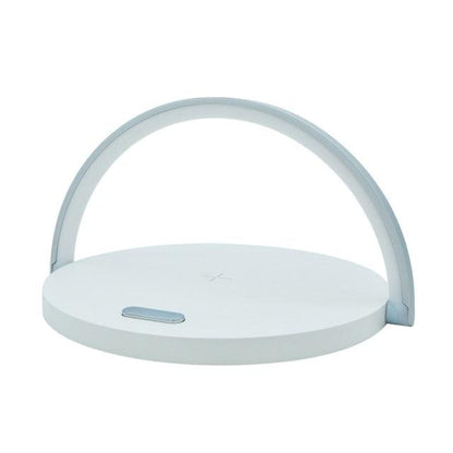 Wireless Charger LED Night Light Table Lamp Adjustable Angle Charging for iPhone Samsung Huawei Xiaomi Touch Switch Phone Holder Decorative Table Lamp Cute Study Lamps for Bedroom Décor